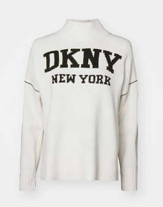 DKNY DJ4R0386 LOGO PULOVER CU MANECA LUNGA DKNY