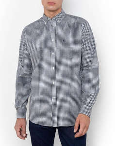 THE BOSTONIANS CAMASA CHESTER REGULAR FIT MiniCheck FLANNEL Buttondown Regular FIT