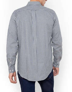 THE BOSTONIANS CAMASA CHESTER REGULAR FIT MiniCheck FLANNEL Buttondown Regular FIT