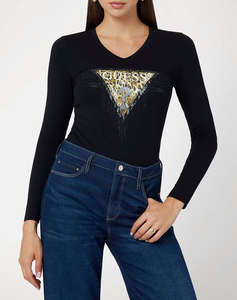 GUESS LS VN TRIANGLE TIGER BLUZA DE DAMA