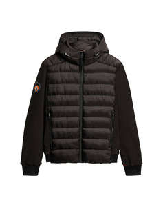 SUPERDRY D3 SDCD HOODED STORM FLEECE BOMBER GEACA DE BARBATI