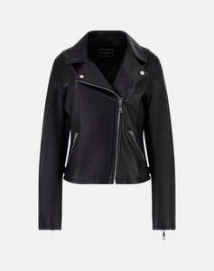 GUESS AKYRO ES REAL LEATHER MOTO JKT GEACA DE DAMA