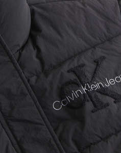 CALVIN KLEIN CHENILLE MONOLOGO PUFFER