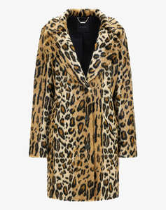 GUESS SOLANGE JACQUARD FAUX FUR JKT GEACA DE DAMA