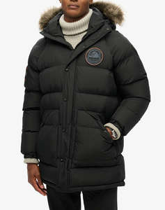 SUPERDRY D3 OVIN EVEREST LONGLINE BAFFLED PARKA GEACA DE BARBATI