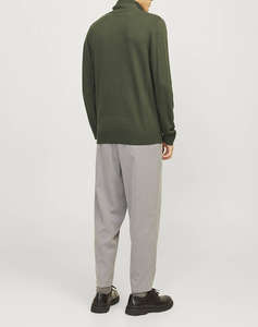 JACK&JONES JJEEMIL KNIT HALF ZIP NOOS