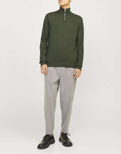 JACK&JONES JJEEMIL KNIT HALF ZIP NOOS