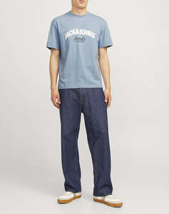 JACK&JONES JORBRONX ARCH BIG TEE SS CREW NECK LN