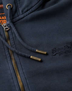 SUPERDRY D2 OVIN ESSENTIAL LOGO WASHED ZIPHOOD HANORAC DE BARBATI