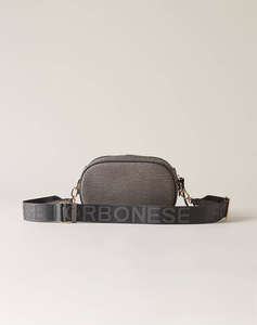 BORBONESE BORBONESE CAMERA BAG PE,PL,AF,LEATHER ITAL.ORIGIN (Dimensiuni: 22 x 13.5 x 6 cm.)