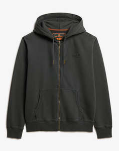 SUPERDRY D2 OVIN ESSENTIAL LOGO WASHED ZIPHOOD HANORAC DE BARBATI