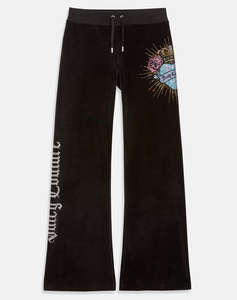 JUICY COUTURE SACRED HEART LAYLA TRACKPANTS