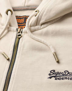 SUPERDRY D2 OVIN ESSENTIAL LOGO WASHED ZIPHOOD HANORAC DE BARBATI