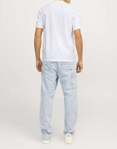 JACK&JONES JORPORTLAND BLOCK BRANDING SS CN LN