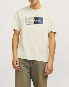 JACK&JONES JORPORTLAND BLOCK BRANDING SS CN LN