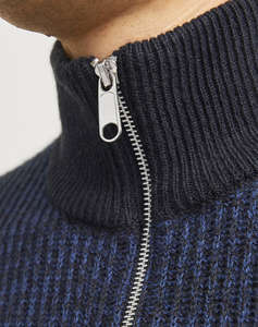 JJREBEL JREBLIAM KNIT HALF ZIP