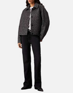 CALVIN KLEIN SHORT WOOL BLEND JACKET