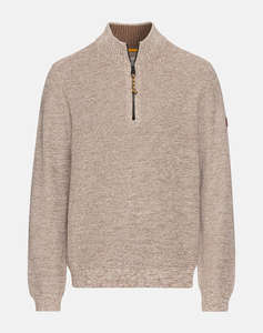 CAMEL Pullover tricotat troyer half zip