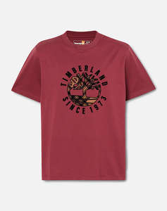 TIMBERLAND Holiday Front Graphic SS Tee