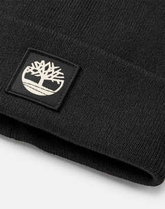 TIMBERLAND Cuffed Beanie with Tonal Patch