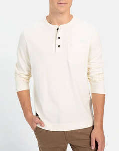 CAMEL T-Shirt Μ.Μ. Henley pocket