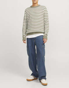 JACK&JONES JOREATON KNIT CREW NECK BF