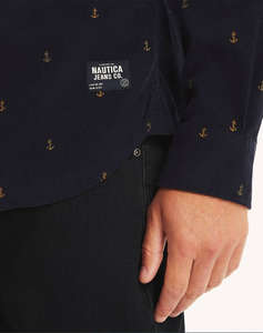 NAUTICA CAMASA MM NJC L/S CORDUROY PRINT