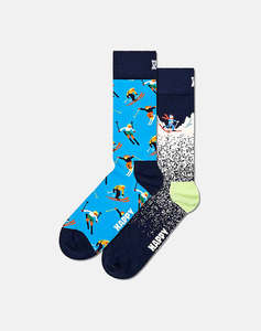 HAPPY SOCKS SOSETE AMBALAJ CADOU GIFT SET- 2 PERECHI