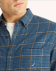 NAUTICA CAMASA MM L/S TWILL PLAID