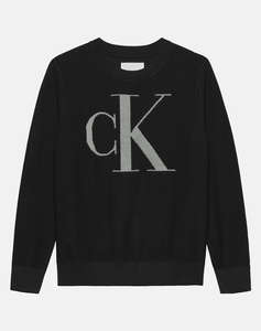 CALVIN KLEIN MONOGRAM REG. SWEATER