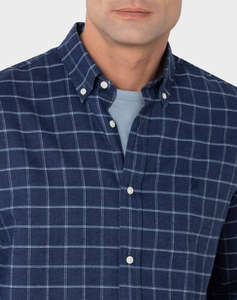 THE BOSTONIANS CAMASA COPLEY REGULAR FIT BigCheck FLANNEL Button-down Regular FIT