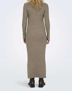 ONLY ONLKATIA LS MAXI BOATN DRESS CC KNT