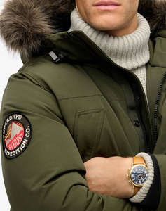 SUPERDRY D3 OVIN EVEREST FAUX FUR PARKA JACKET GEACA DE BARBATI