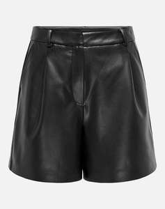 ONLY ONLPENNY FAUX LEATHER SHORTS OTW