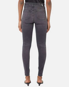 CALVIN KLEIN HIGH RISE SUPER SKINNY ANKLE