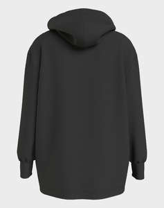 CALVIN KLEIN LOGO DRAWCORD HOODIE