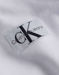 CALVIN KLEIN WOVEN LABEL HOODIE