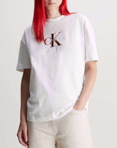 CALVIN KLEIN PREMIUM MONOLOGO TEE