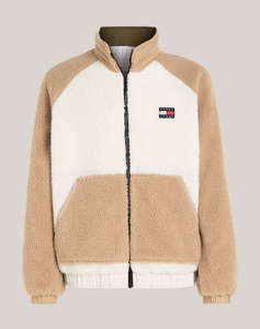 TOMMY JEANS TJM REVERSIBLE SHERPA JACKET