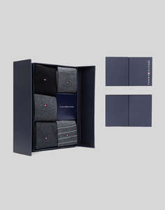 TOMMY HILFIGER TH MEN SOCK 5P GIFTBOX BIRDEYE