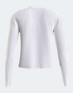 CALVIN KLEIN BADGE RIB BABY TEE LONG SLEEVE