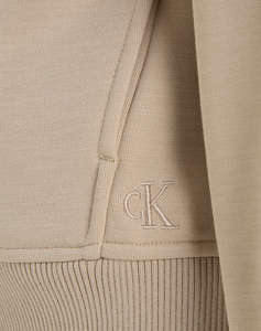 CALVIN KLEIN CUT OFF LOGO TAPE ZIP HWK