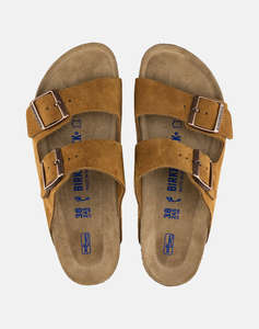 BIRKENSTOCK S25 LEATHER ARIZONA SFB LEVE MINK 35 - 46 NARROW CORE ESSENTIAL INCALTAMINTE UNISEX