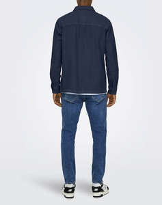 ONLY&SONS ONSOLIVER TWILL OVERDYE OVERSHIRT BF