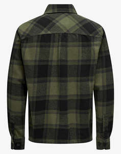 ONLY&SONS ONSCEDRIC LIFE CHECK OVERSHIRT NOOS