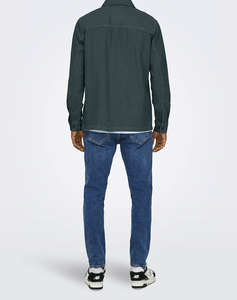 ONLY&SONS ONSOLIVER TWILL OVERDYE OVERSHIRT BF