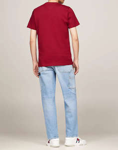 TOMMY JEANS TJM ESSENTIAL FLAG TEE EXT