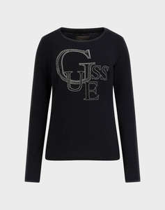 GUESS LS RN GUESS STUDDED BLUZA DE DAMA