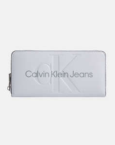 CALVIN KLEIN SCULPTED MONO Z/A MONO WALLET (Dimensiuni: 9 x 18.5 cm.)