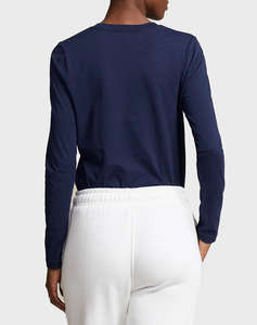 RALPH LAUREN NEWLSRLTPP-LONG SLEEVE-T-SHIRT